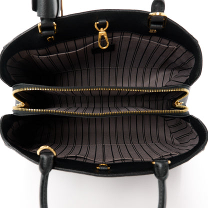 Louis Vuitton Empreinte Montaigne MM Black 5 of 10