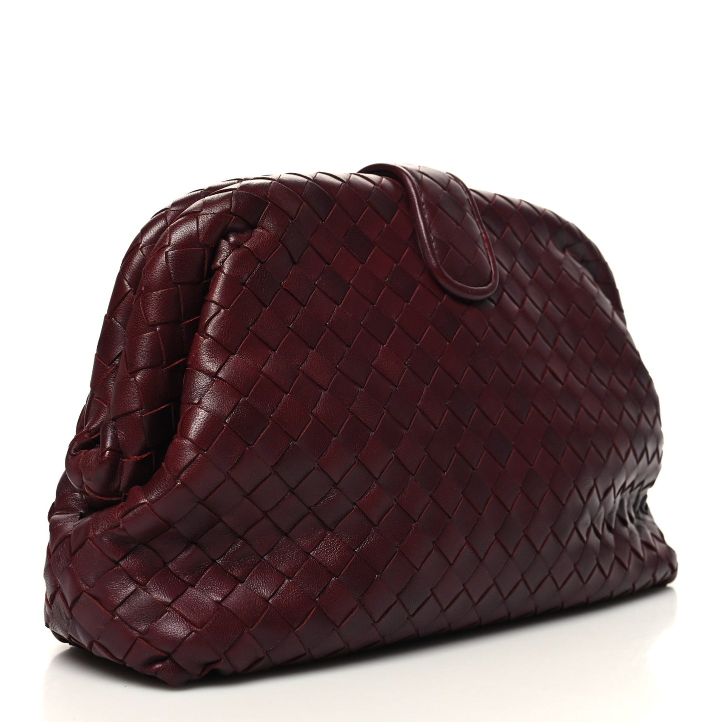 Nappa Intrecciato The Lauren 1980 Clutch Gigolo Red