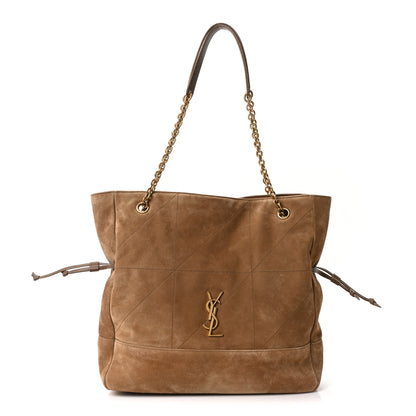Saint Laurent Suede Medium Jamie Shopping Tote Golden Leaf 1 of 11