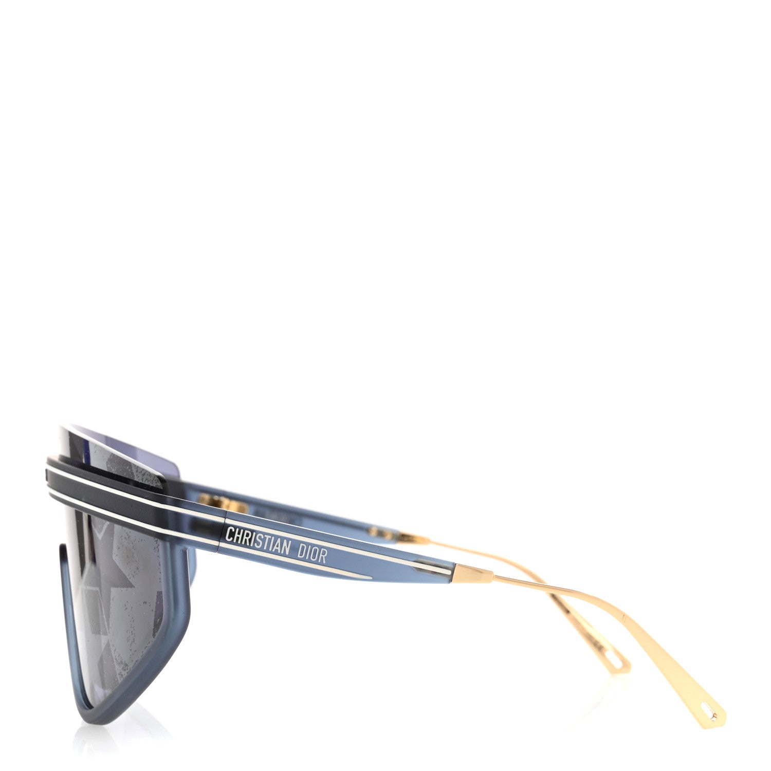 Christian Dior Acetate Mask DiorClub M2U Sunglasses  Blue 3 of 9