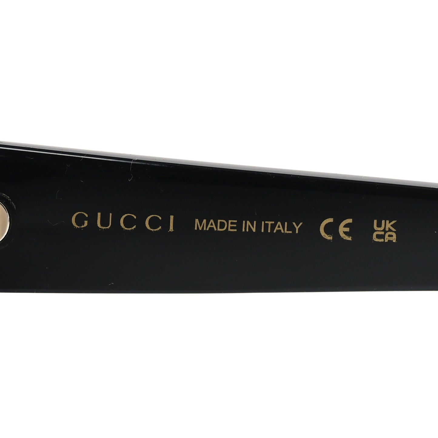 Acetate Square Sunglasses GG0772S Black
