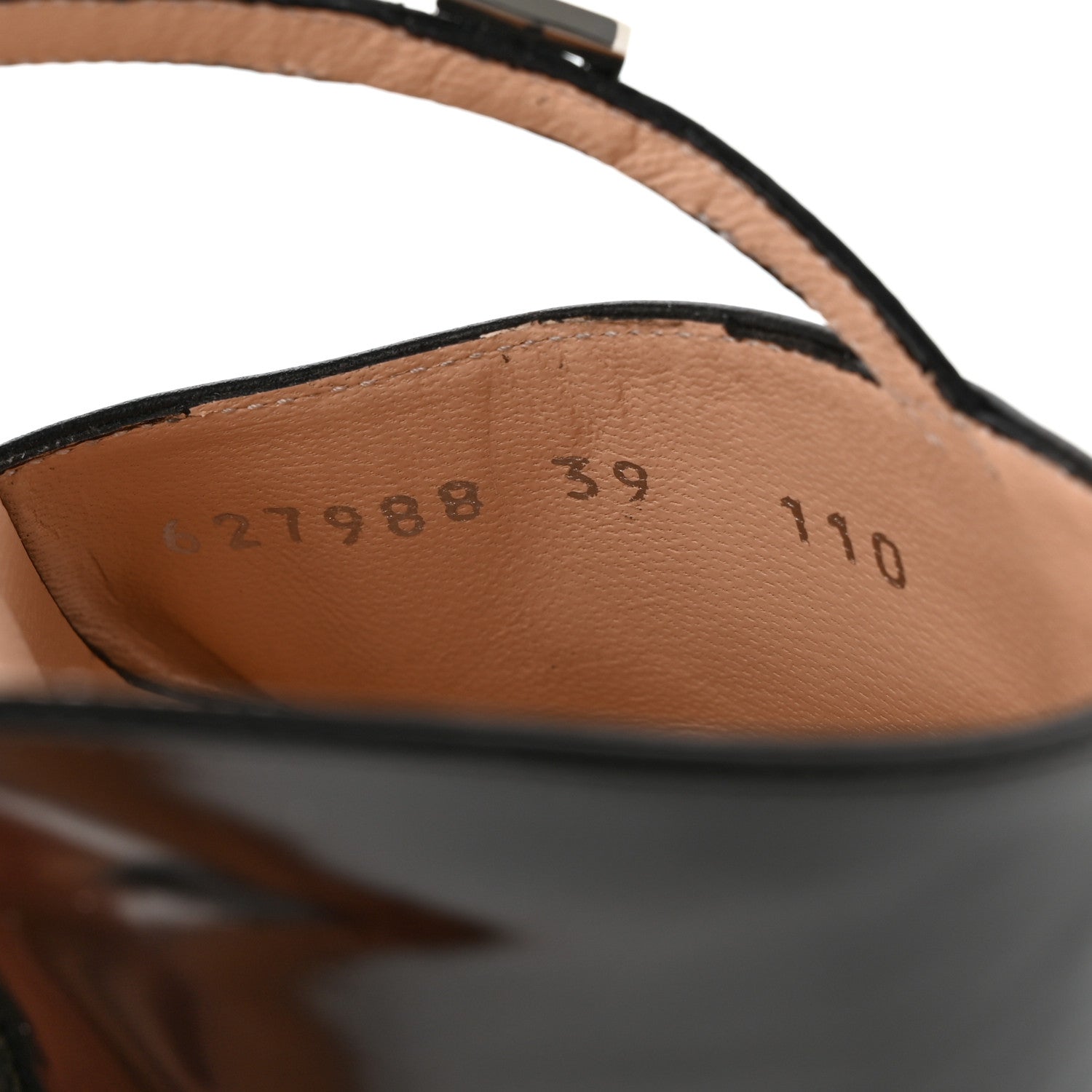 Gucci Kid Tiarah Platform Sandals 39 Black 6 of 8