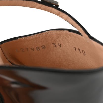 Gucci Kid Tiarah Platform Sandals 39 Black 6 of 8