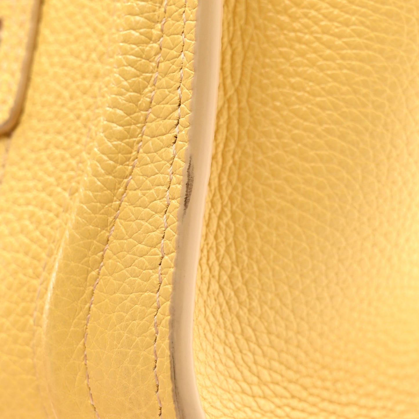 Drummed Calfskin Nano Luggage Pollen