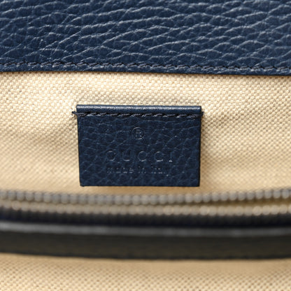 Gucci Pebbled Calfskin Small Dionysus Shoulder Bag Blue Agata 6 of 11