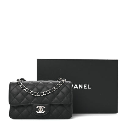 Chanel Caviar Quilted Mini Rectangular Flap Black 11 of 11