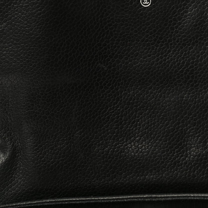 Chanel Caviar Half Moon Wallet On Chain WOC Black 14 of 23