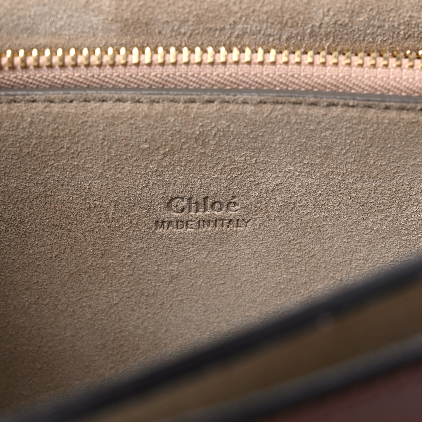 Suede Calfskin Medium Faye Shoulder Bag Tobacco