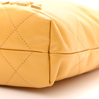 Chanel Shiny Calfskin Quilted Mini Chanel 22 Yellow 10 of 10