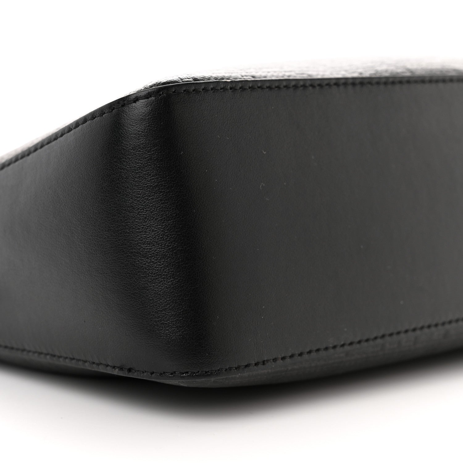 Givenchy Coated Canvas Logo 4G Embossed Small Moon Cut Out Shoulder Bag Black 9 of 11