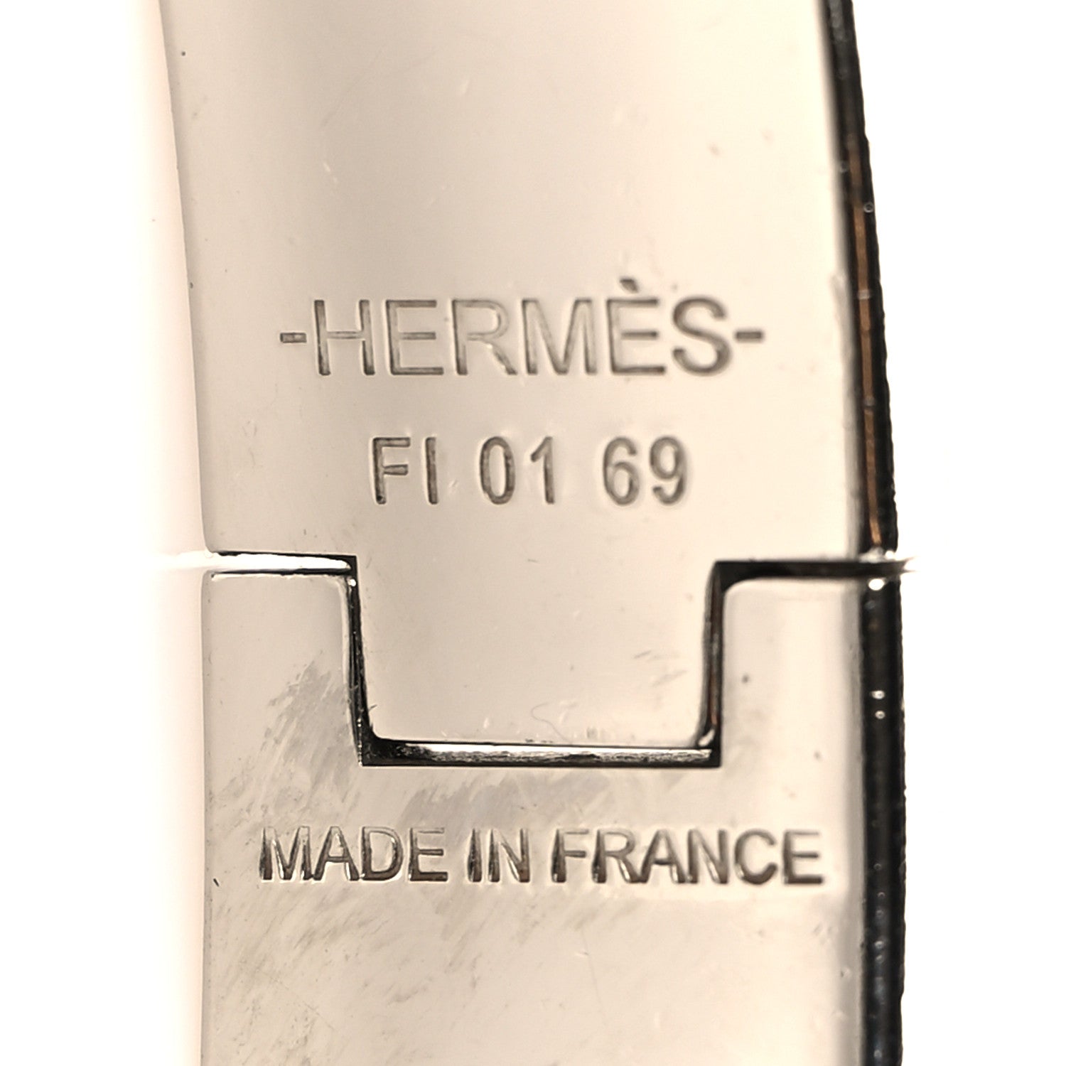 Hermes Enamel Narrow Clic Clac H Bracelet PM Black 4 of 4