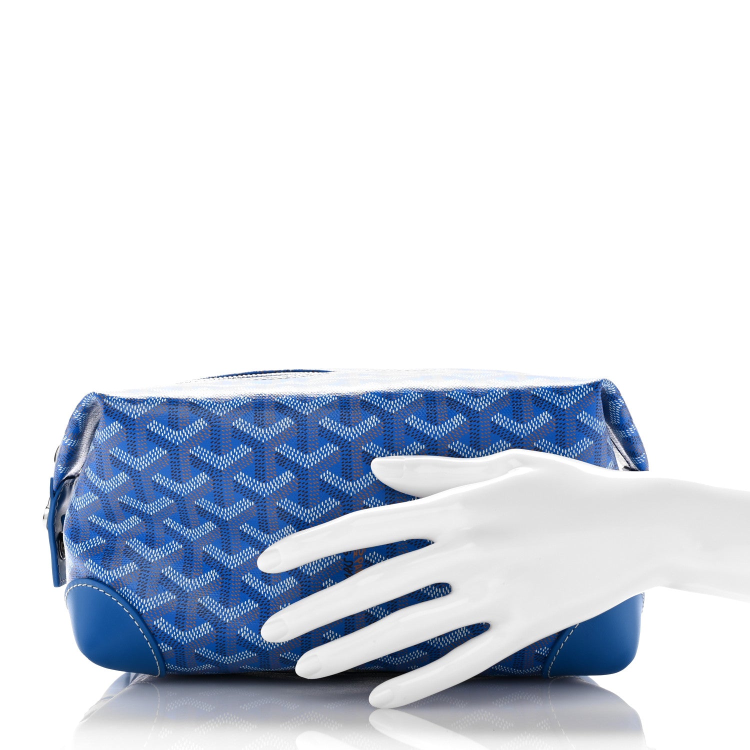 Goyard Goyardine Boeing 25 Trousse de Toilette Blue 2 of 7