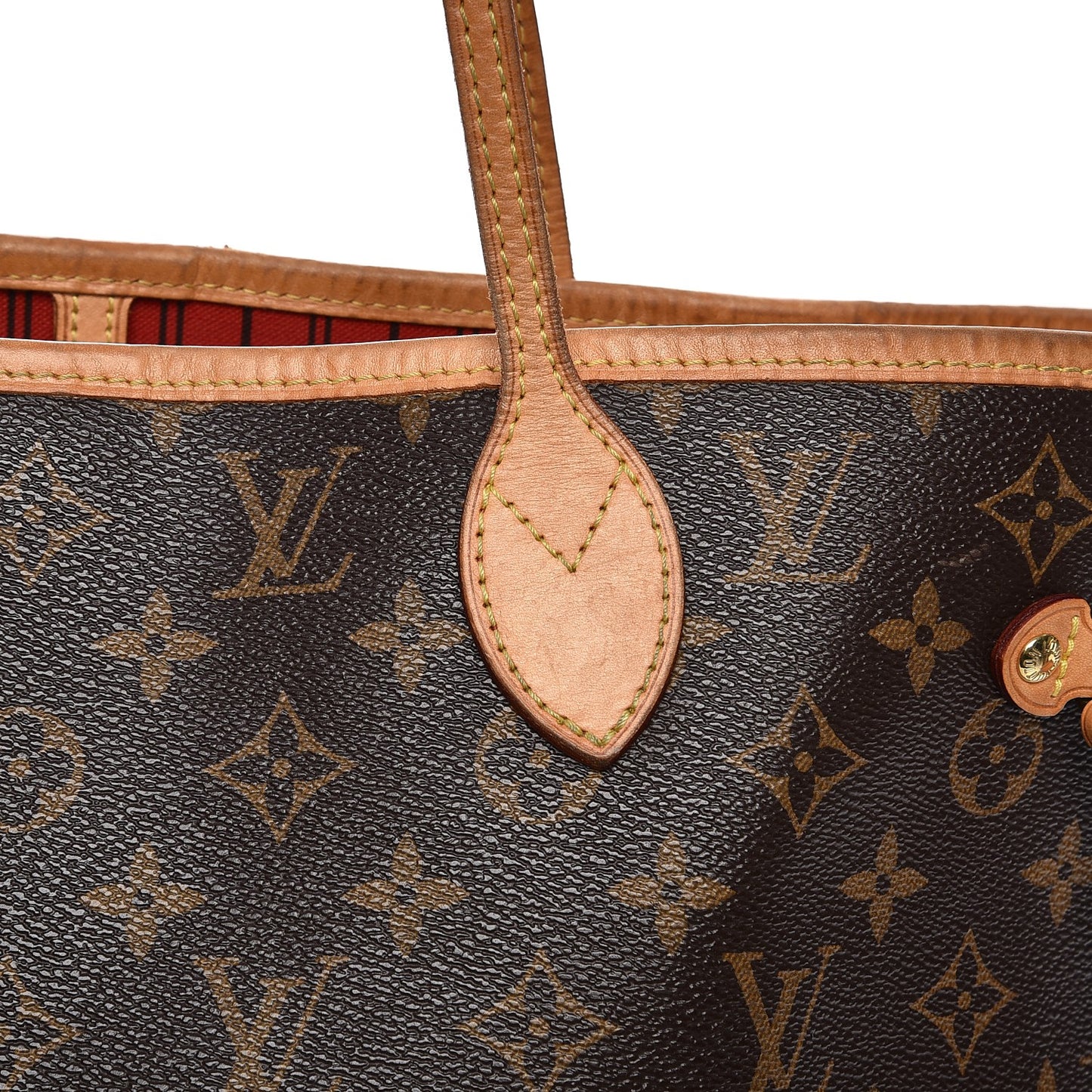 Monogram Neo Neverfull MM Cherry