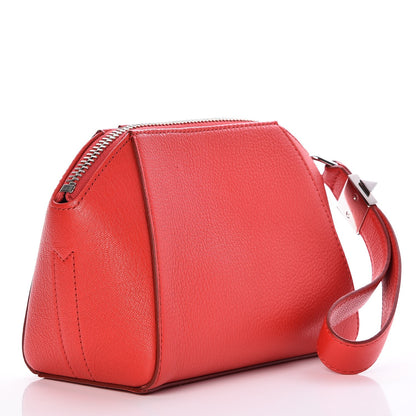 Givenchy Sugar Goatskin Small Antigona Beauty Wristlet Red 2 of 9