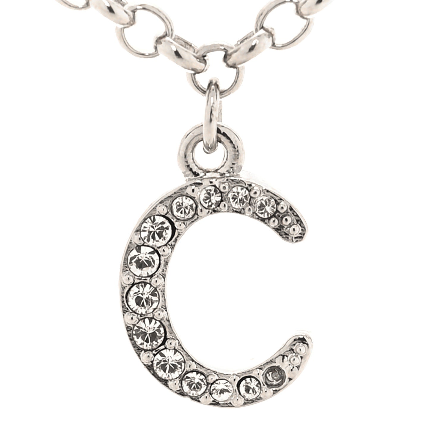 Gucci Silver Interlocking G Strawberry Pendant Necklace 5 of 5