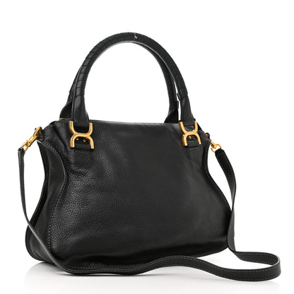 Chloe Calfskin Medium Marcie Satchel Black 3 of 10