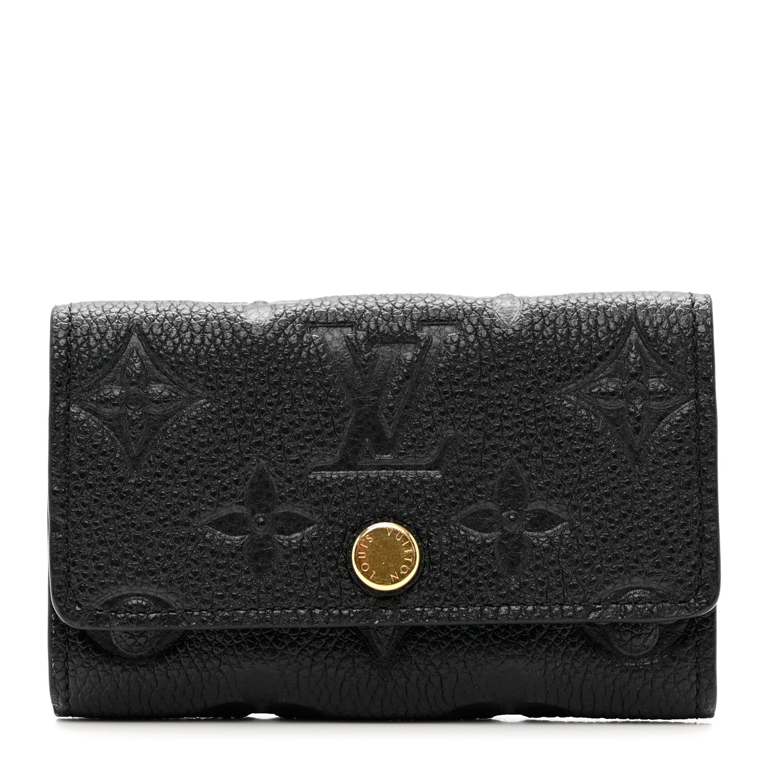 Louis Vuitton Empreinte Multicles 6 Key Holder Black 1 of 7
