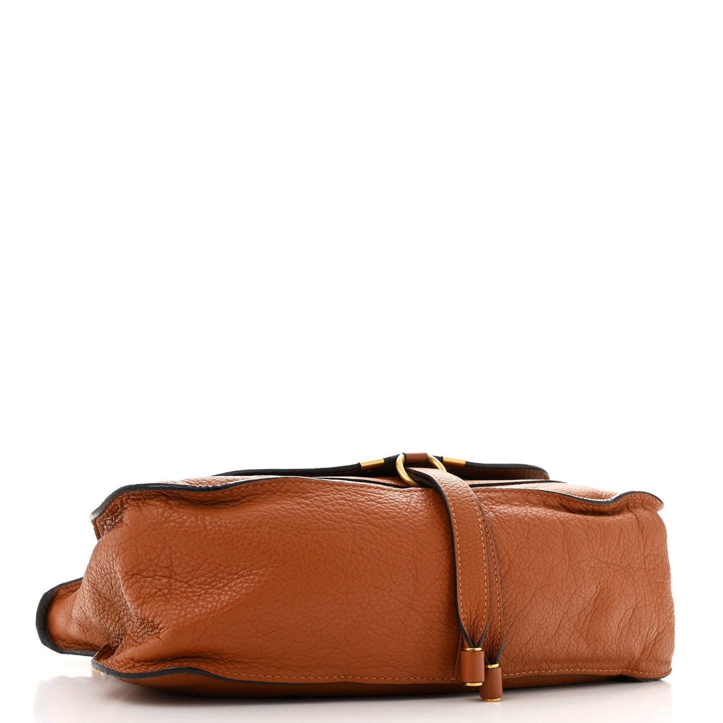 Calfskin Medium Marcie Satchel Tan