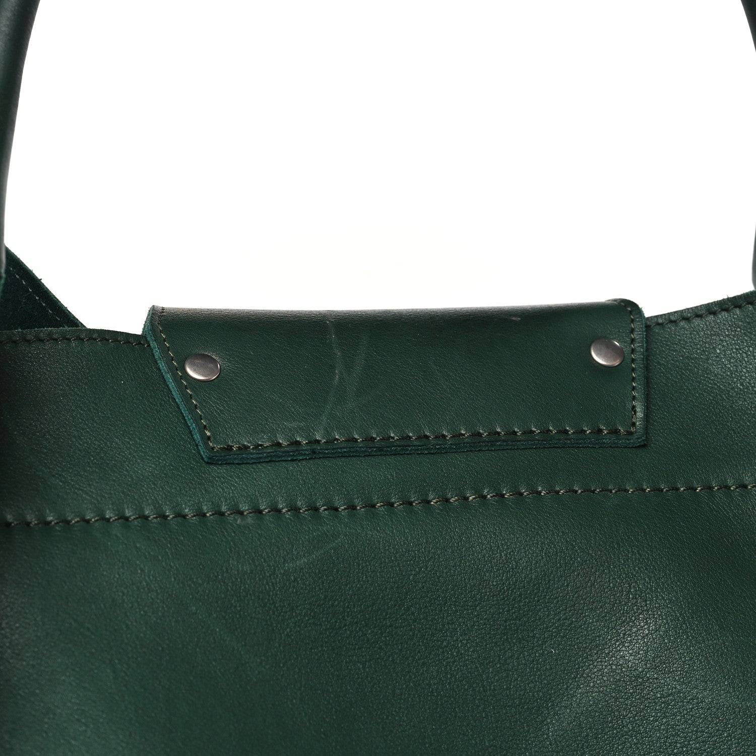 Celine Smooth Calfskin Medium Big Bag Green 9 of 9