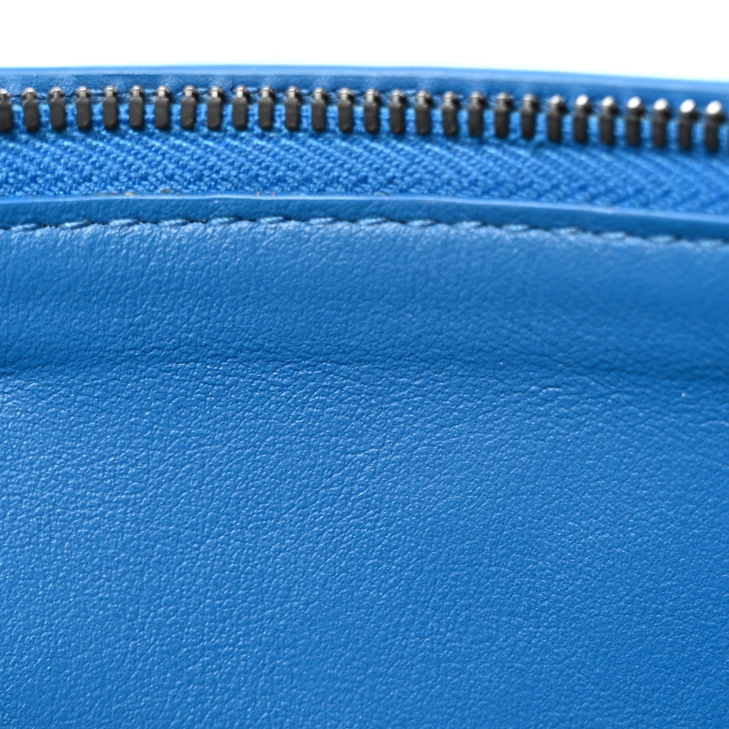 Bottega Veneta Nappa Intrecciato Zip Wallet Electrique 9 of 11