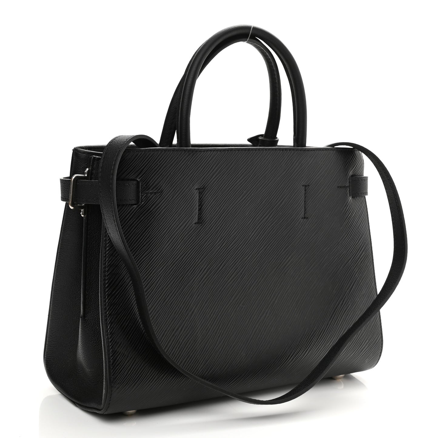 Epi Twist Tote Black