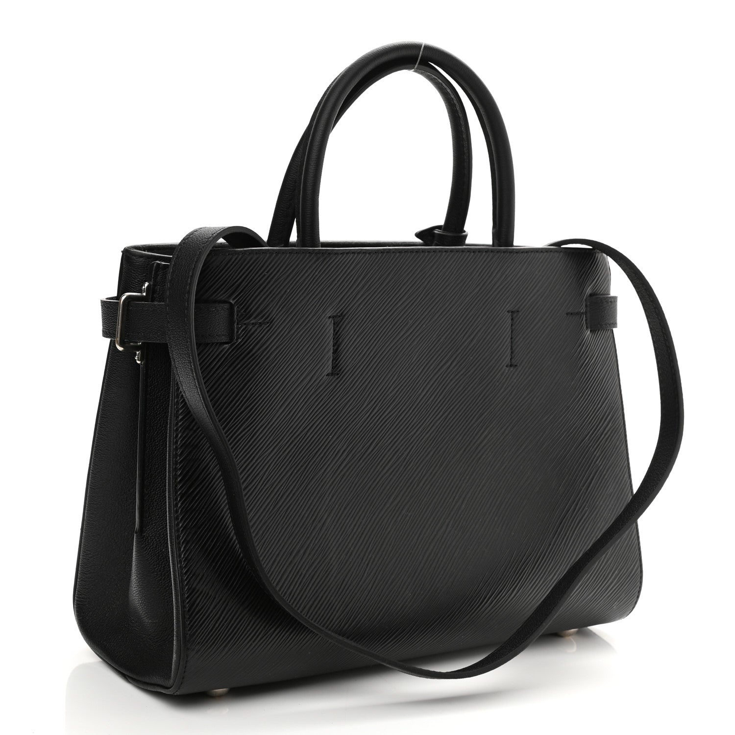 Louis Vuitton Epi Twist Tote Black 3 of 10