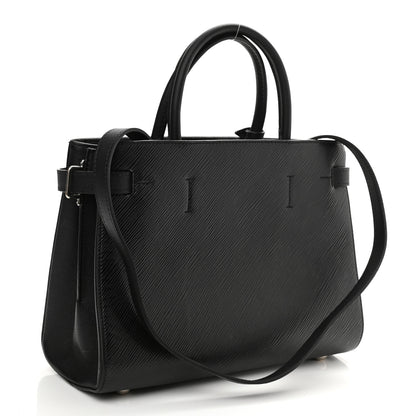 Louis Vuitton Epi Twist Tote Black 3 of 10