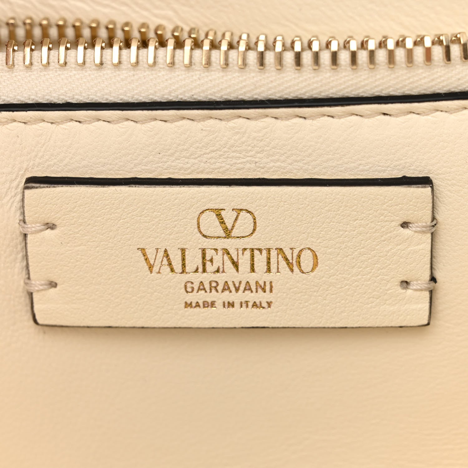 Valentino Garavani Wicker Calfskin Small VSling Top Handle Bag Natural White 6 of 11