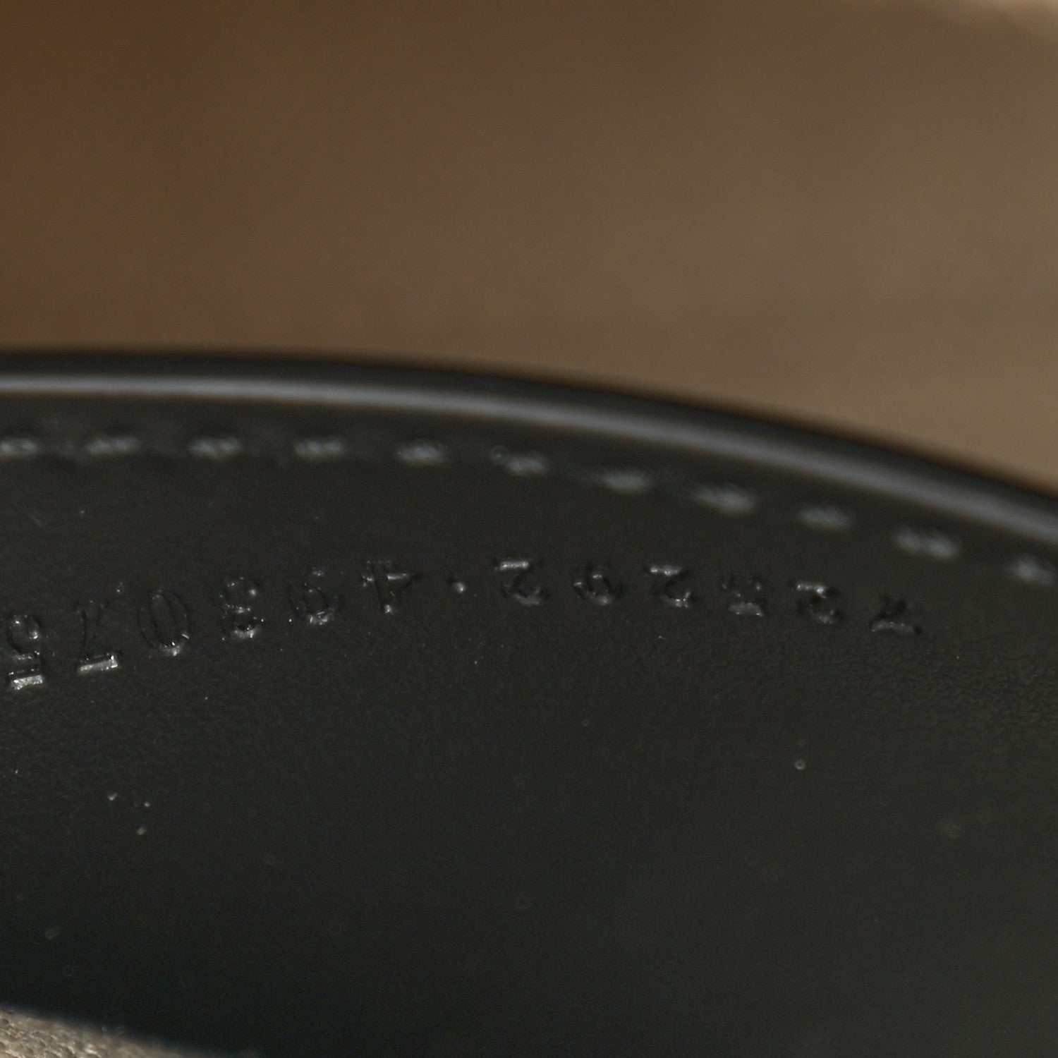 Gucci Calfskin GG Tennis Embossed Mini Duffle Bag Black 7 of 11