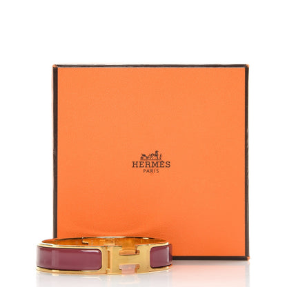 Hermes Enamel Narrow Clic Clac H Bracelet PM Muscat 6 of 6
