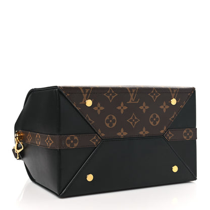 Louis Vuitton Calfskin Monogram Speedy Doctor 25 Black 4 of 11