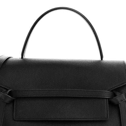 Celine Grained Calfskin Mini Belt Bag Black 8 of 16