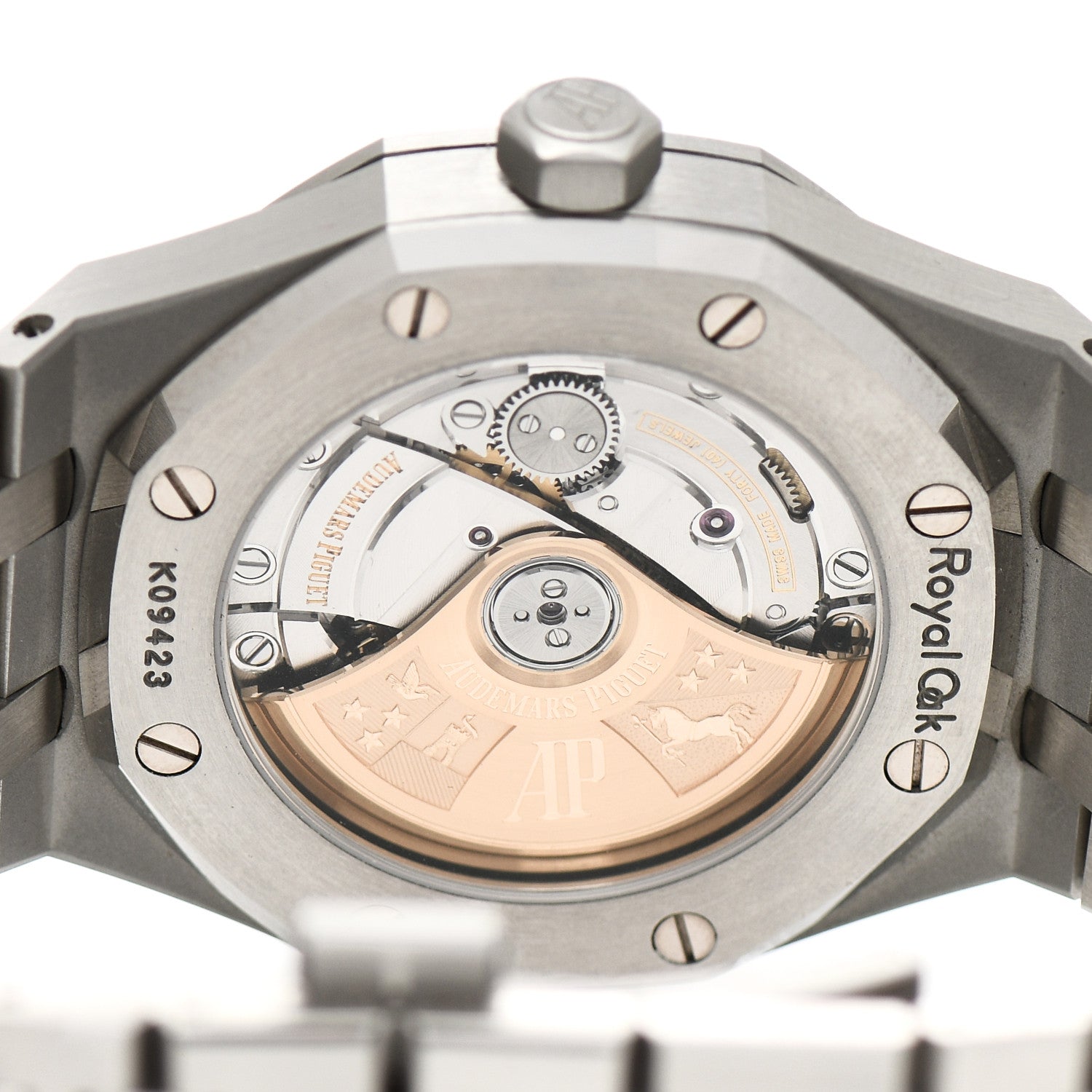 Audemars Piguet Stainless Steel 37mm Royal Oak Offshore Automatic Watch Blue 15450ST.OO.1256ST.03 3 of 4