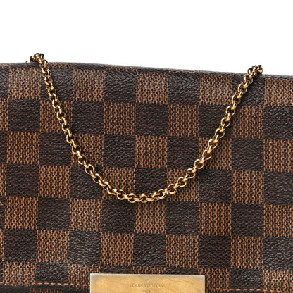 Louis Vuitton Damier Ebene Favorite MM 7 of 10