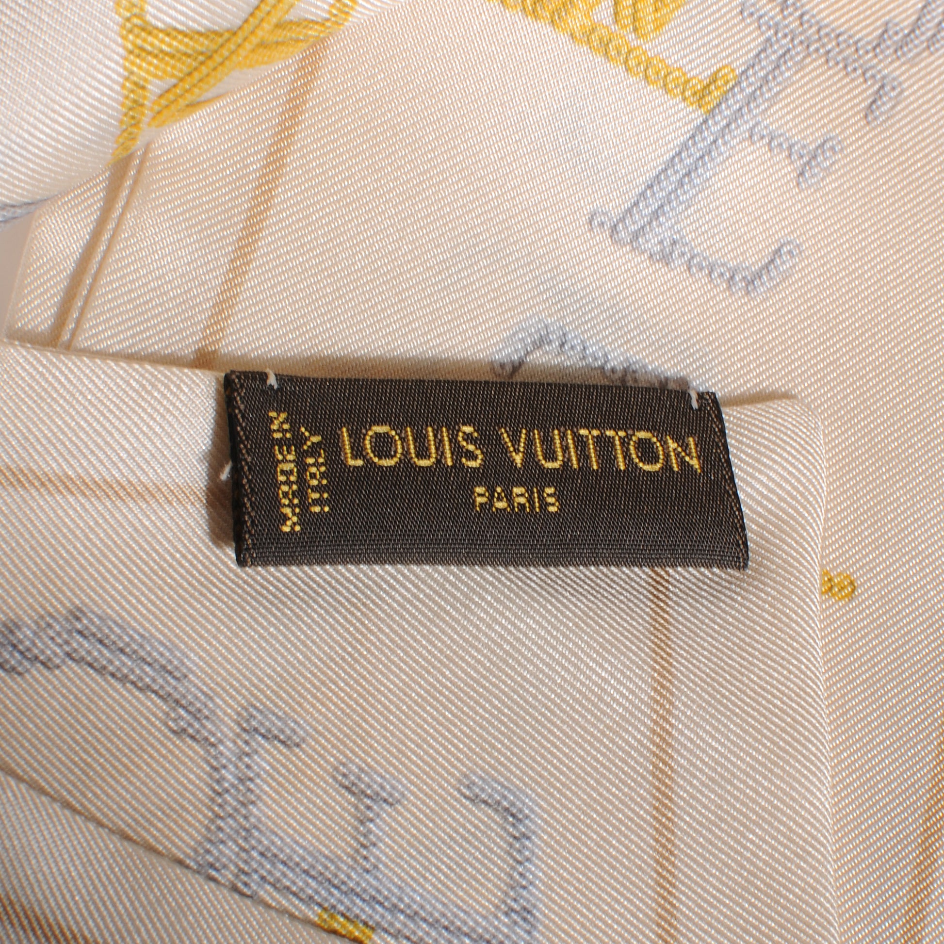 Louis Vuitton Silk LVOE LOVE Bandeau 4 of 5