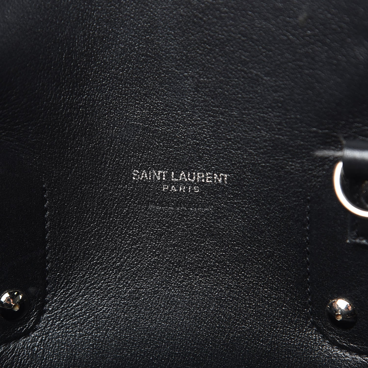 Saint Laurent Grained Calfskin Small Sac De Jour Black 6 of 19