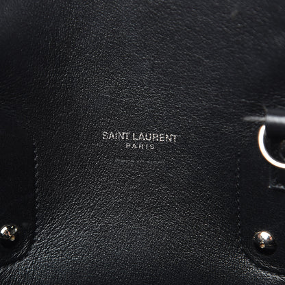 Saint Laurent Grained Calfskin Small Sac De Jour Black 6 of 19
