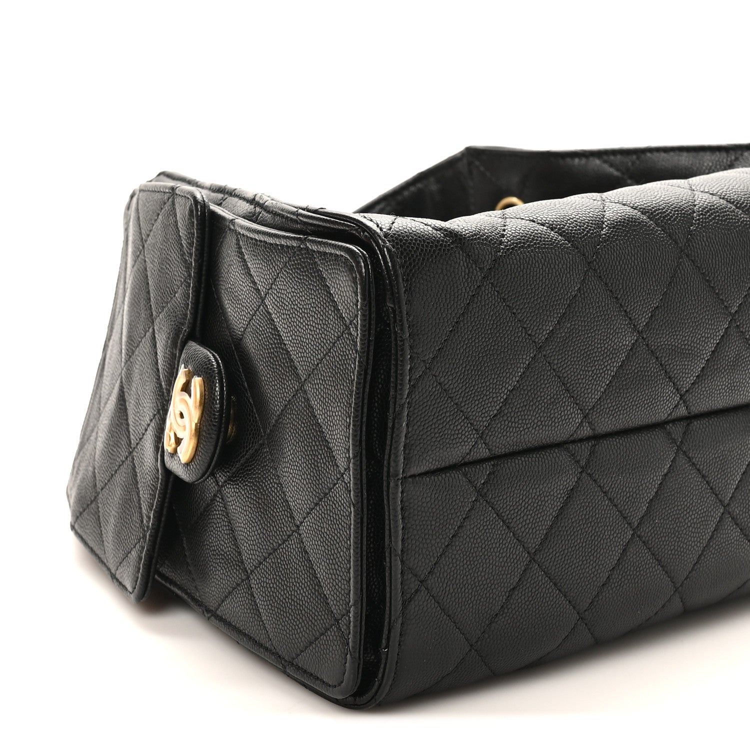 Chanel Caviar Quilted Small Chanel 25 Handbag Black 10 of 11