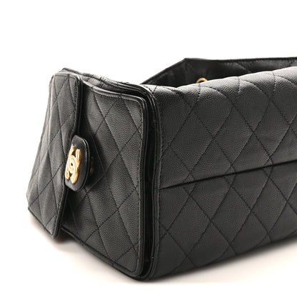 Chanel Caviar Quilted Small Chanel 25 Handbag Black 10 of 11