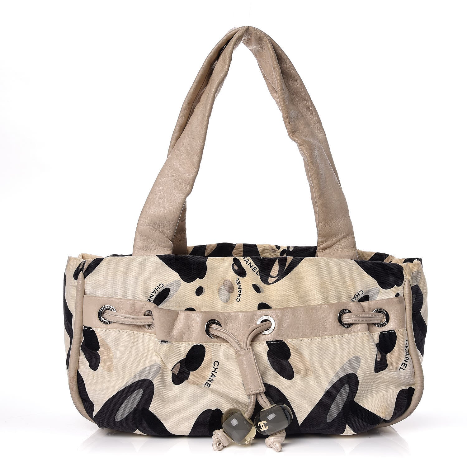 Chanel Canvas Drawstring Shoulder Bag 1 of 14