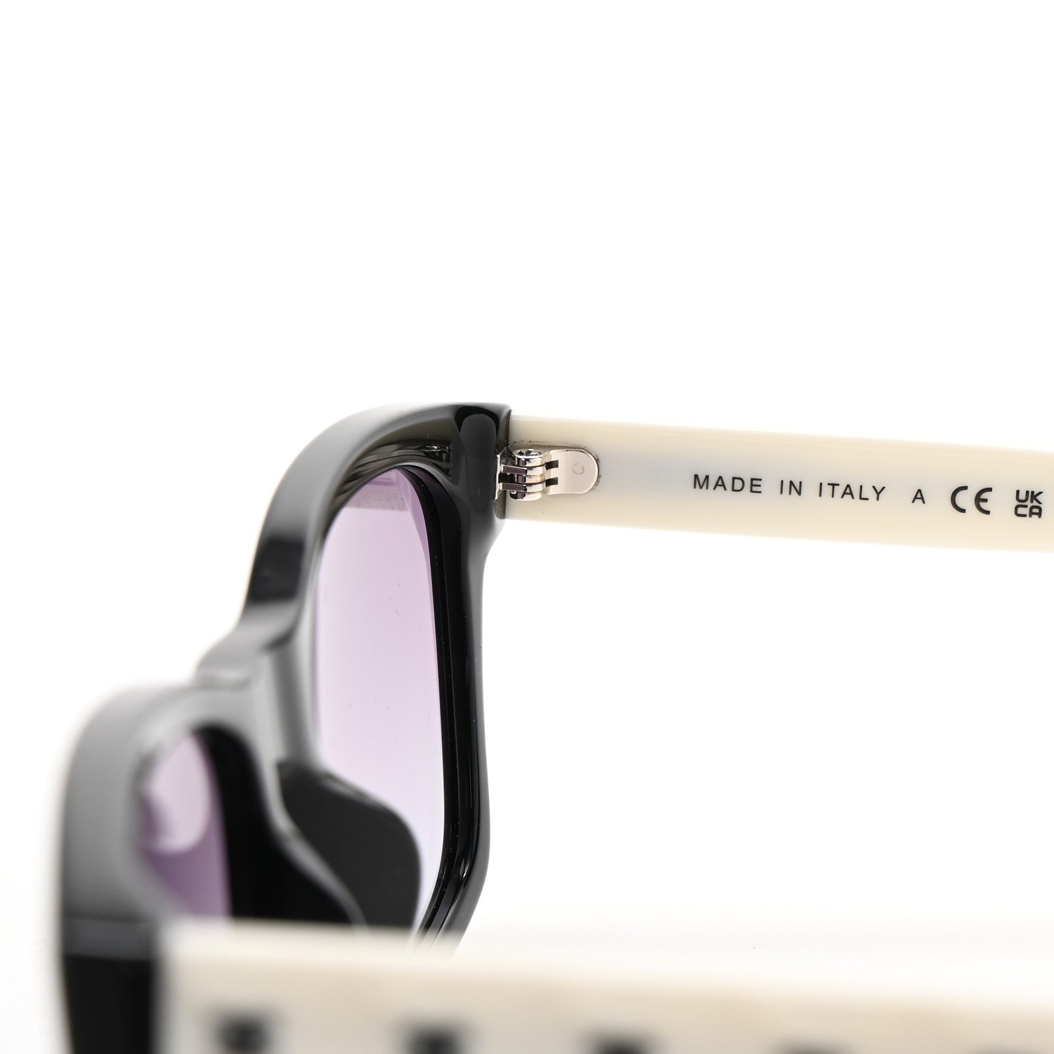 Chanel Acetate Quilted CC Square Sunglasses 5484 White Black 9 of 14