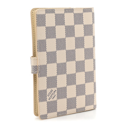 Louis Vuitton Damier Azur Small Ring Agenda Cover 3 of 9