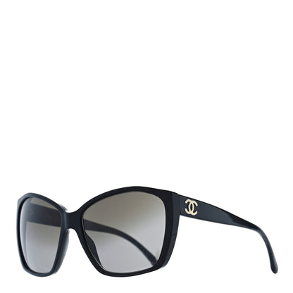 Chanel Acetate CC Sunglasses 5203 Black 1 of 7