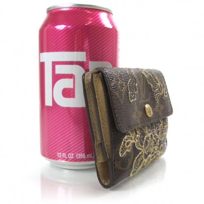 Louis Vuitton Monogram Dentelle Ludlow Wallet Gold 3 of 7