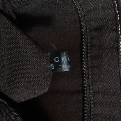 Gucci Crystal Monogram Medium Princy Tote Dark Brown 8 of 9