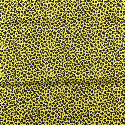 Christian Dior Silk Leopard Print Fringe Scarf Yellow 2 of 4