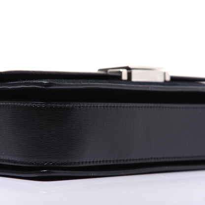 Saint Laurent Smooth Calfskin Suede Medium Bellechasse Black 6 of 14
