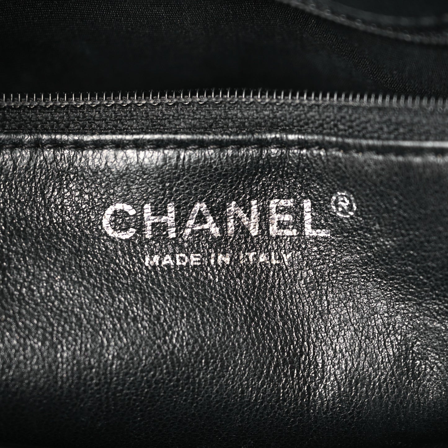 Caviar Quilted Medallion Tote Black