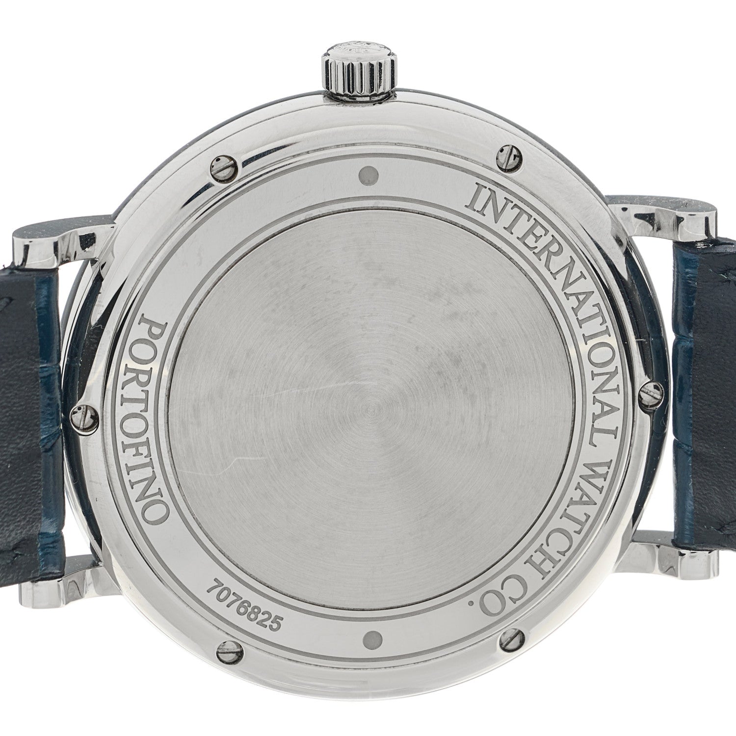 IWC Stainless Steel Alligator 40mm Portofino Automatic Watch IW356527 4 of 5