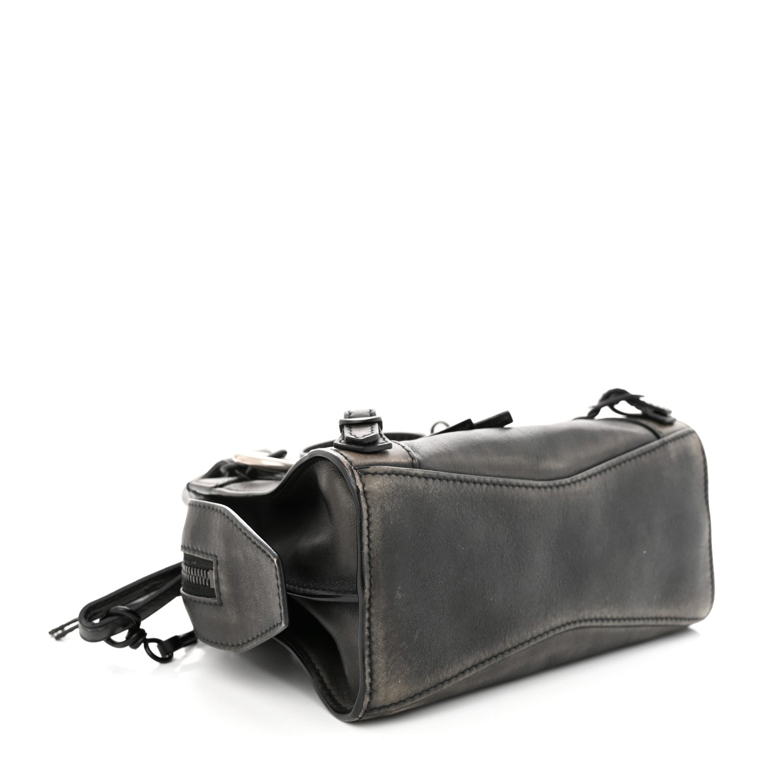 Balenciaga Used Calfskin Black Hardware Mini Neo Classic City Black 4 of 15
